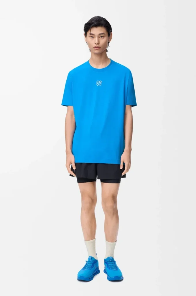 Active T-shirt in technical jersey Blue Active T-shirt in technical jersey Blue