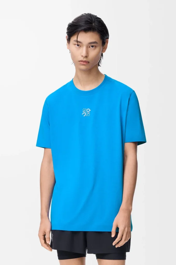 Active T-shirt in technical jersey Blue Active T-shirt in technical jersey Blue