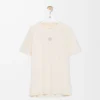 Active T-shirt in technical jersey Ivory Active T-shirt in technical jersey Ivory