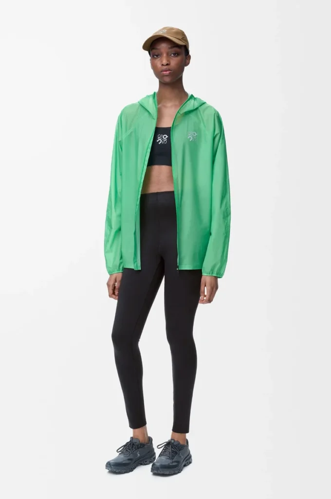 Active tights in technical jersey Black