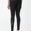 Active tights in technical jersey Black