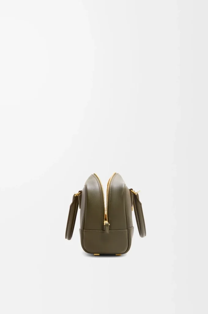 Amazona 23 bag in nappa calfskin Dark Khaki