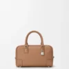 Amazona 23 bag in soft grained calfskin Mocha