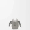 Amazona 23 bag in soft grained calfskin Pearl Grey
