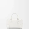 Amazona 23 bag in soft grained calfskin Soft White