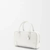 Amazona 23 bag in soft grained calfskin Soft White