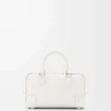 Amazona 23 bag in soft grained calfskin Soft White