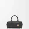 Amazona 23 cropped bag in nappa calfskin Black