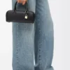 Amazona 23 cropped bag in nappa calfskin Black