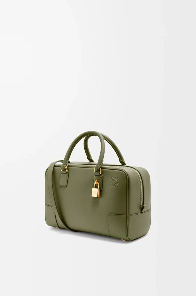 Amazona 28 bag in nappa calfskin Avocado Green