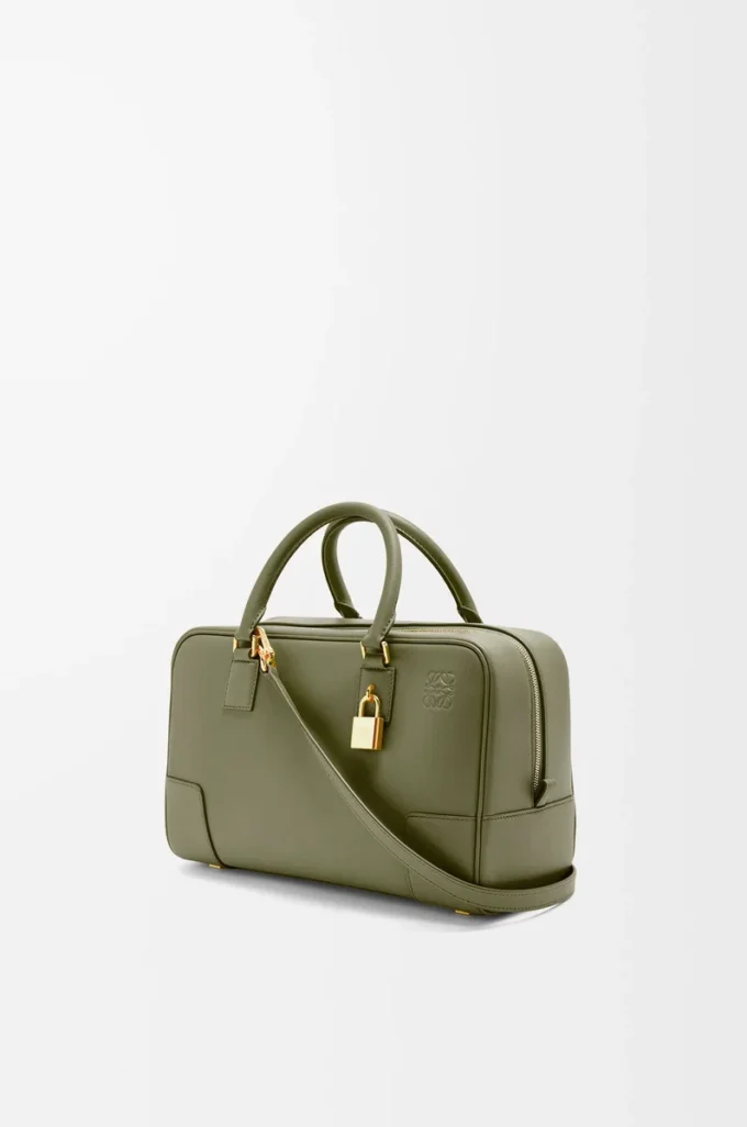 Amazona 28 bag in nappa calfskin Avocado Green