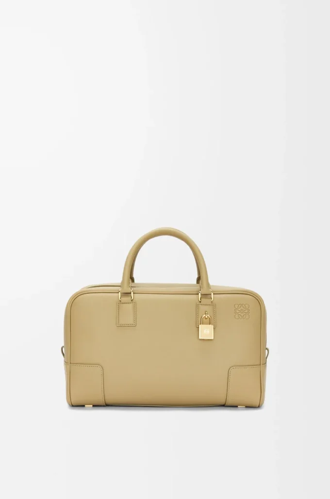 Amazona 28 bag in nappa calfskin Clay Green