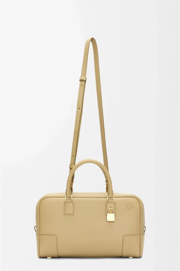 Amazona 28 bag in nappa calfskin Clay Green