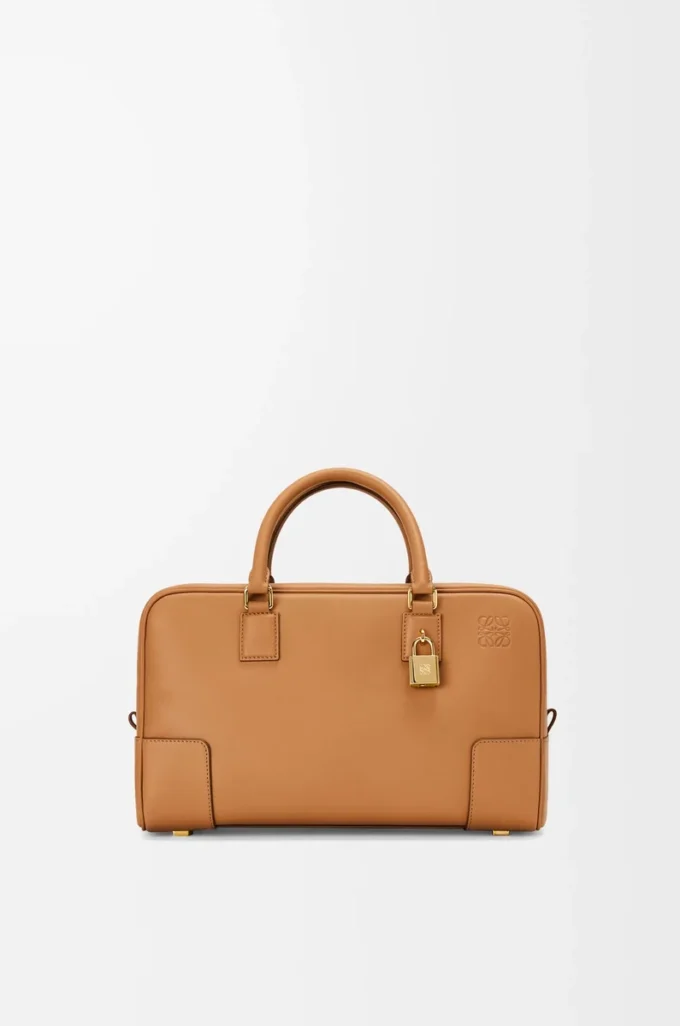 Amazona 28 bag in nappa calfskin Warm Desert Amazona 28 bag in nappa calfskin Warm Desert