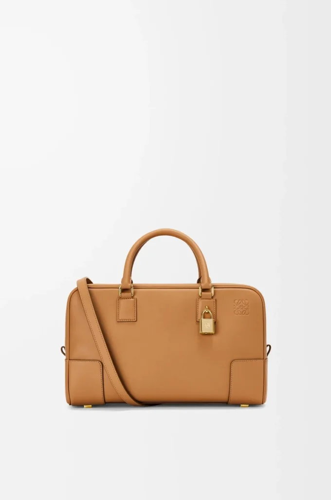 Amazona 28 bag in nappa calfskin Warm Desert Amazona 28 bag in nappa calfskin Warm Desert