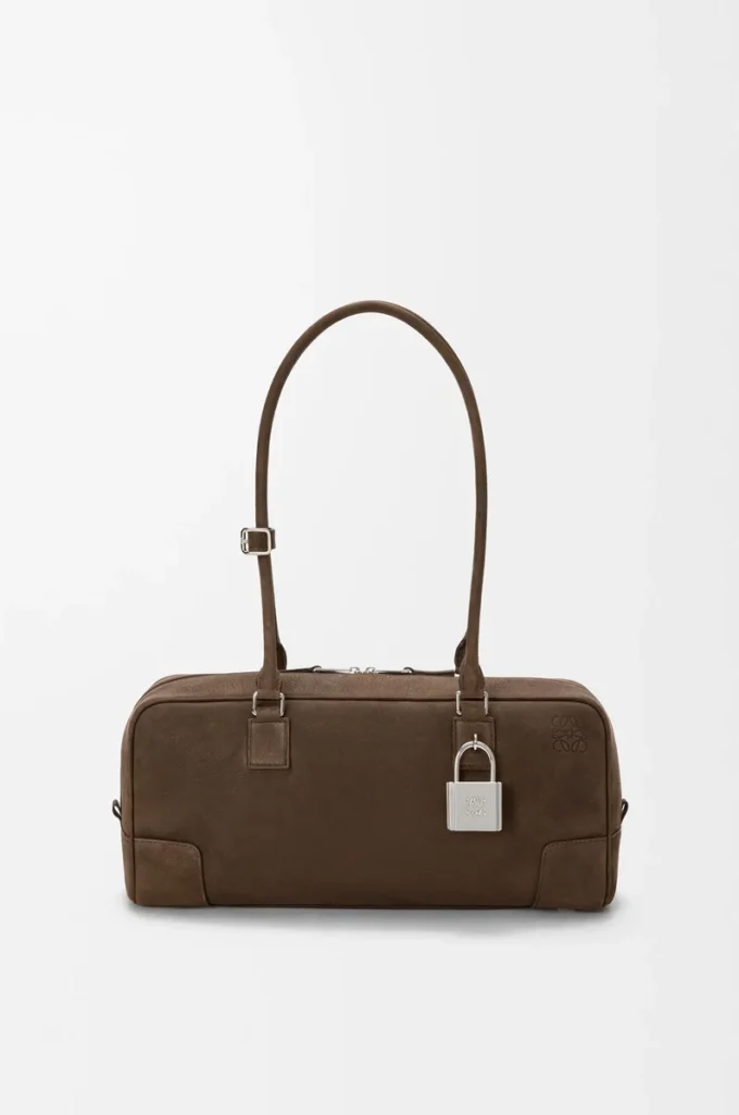Amazona 31 cropped bag in grained nubuck Tundra Amazona 31 cropped bag in grained nubuck Tundra
