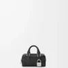 Amazona Nano in shiny calfskin Black