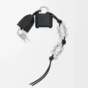 Amazona padlock charm Black/Silver