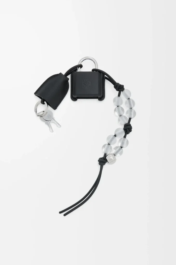 Amazona padlock charm Black/Silver
