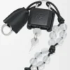 Amazona padlock charm Black/Silver