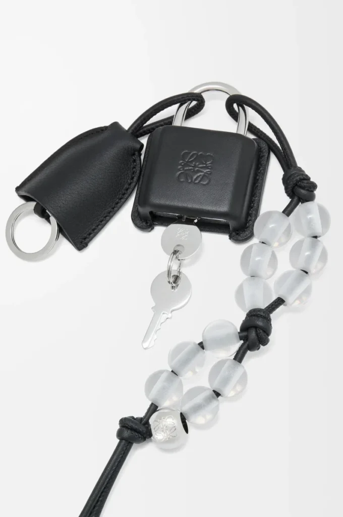 Amazona padlock charm Black/Silver