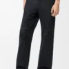 Anagram baggy jeans in denim Black