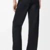 Anagram baggy jeans in denim Black