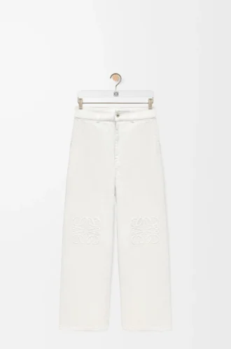 Anagram baggy jeans in denim White Anagram baggy jeans in denim White