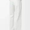 Anagram baggy jeans in denim White