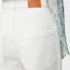 Anagram baggy jeans in denim White