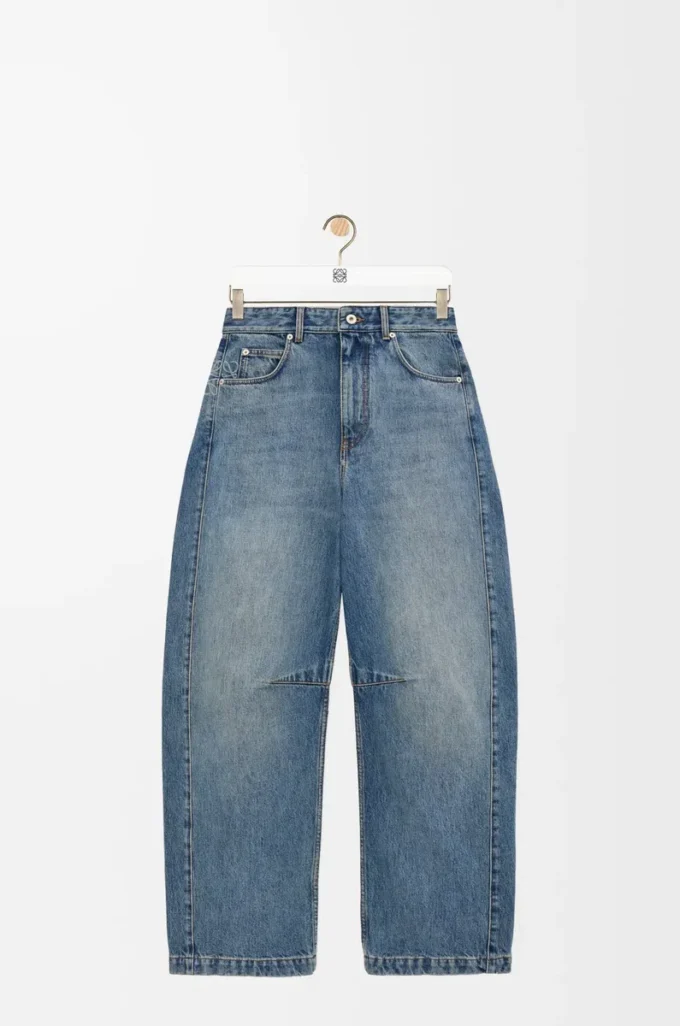 Anagram barrel jeans in denim Washed Denim