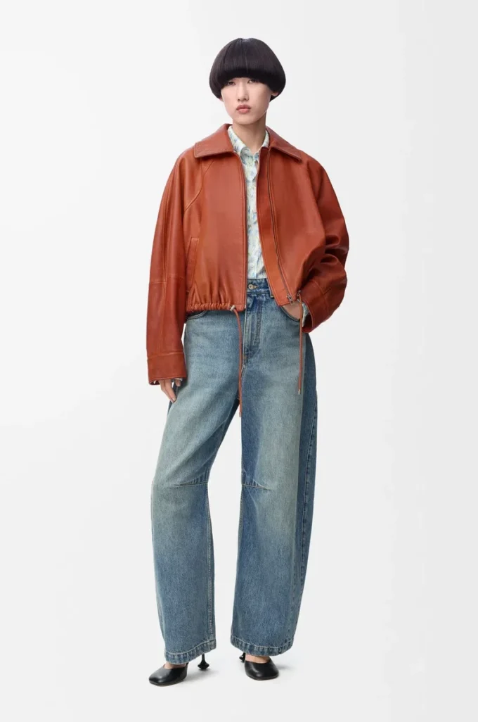 Anagram barrel jeans in denim Washed Denim