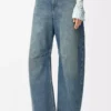 Anagram barrel jeans in denim Washed Denim