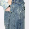 Anagram barrel jeans in denim Washed Denim