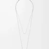 Anagram Bombé necklace in sterling silver Silver