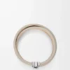 Anagram Bombé twist bracelet in calfskin Corda