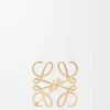 Anagram brooch in metal Gold