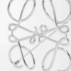 Anagram brooch in metal Palladium