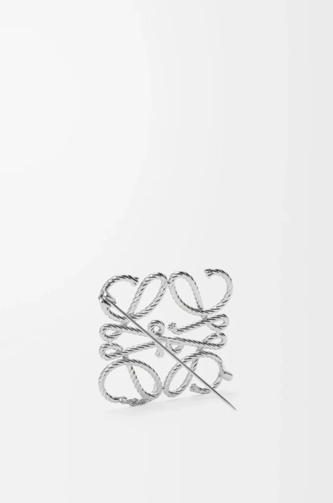 Anagram brooch Silver Anagram brooch Silver