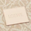 Anagram cushion in wool and cashmere Beige