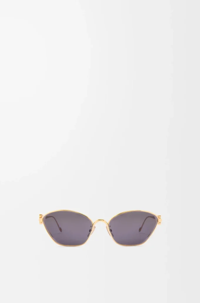 Anagram hexagonal sunglasses Smoke Moka