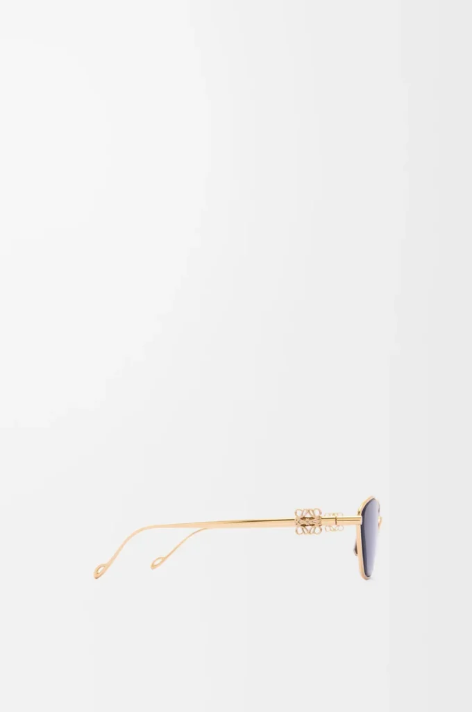 Anagram hexagonal sunglasses Smoke Moka
