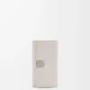 Anagram key case in pebble grained calfskin Light Ghost Anagram key case in pebble grained calfskin Light Ghost