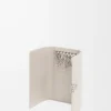 Anagram key case in pebble grained calfskin Light Ghost Anagram key case in pebble grained calfskin Light Ghost