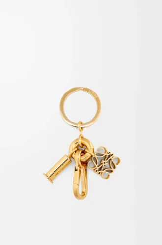 Anagram keyring Gold