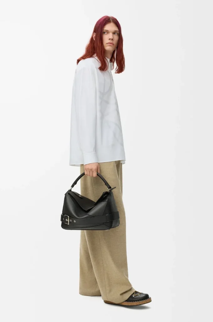 Anagram shirt in cotton White