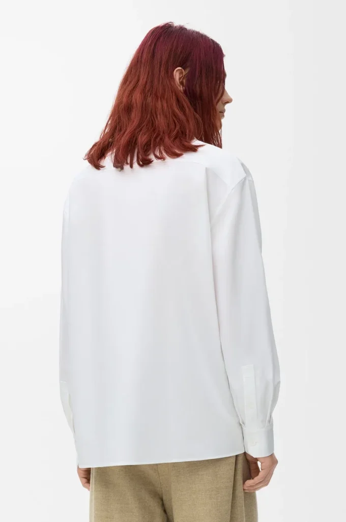 Anagram shirt in cotton White