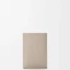 Anagram small vertical wallet in pebble grained calfskin Clay