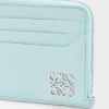 Anagram square coin cardholder in pebble grained calfskin Frozen Anagram square coin cardholder in pebble grained calfskin Frozen