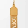 Anagram strap in jacquard and calfskin Sahara